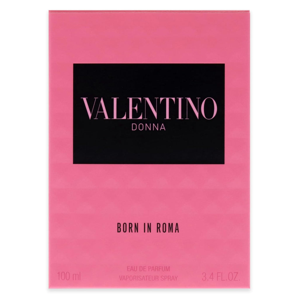 Valentino Donna Born In Roma EDP Spray Women 3.4 oz ( Pink, Yellow And Black )