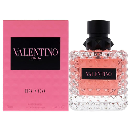 Valentino Donna Born In Roma EDP Spray Women 3.4 oz ( Pink, Yellow And Black )