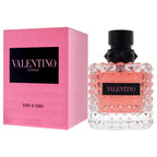 Valentino Donna Born In Roma EDP Spray Women 3.4 oz ( Pink, Yellow And Black )