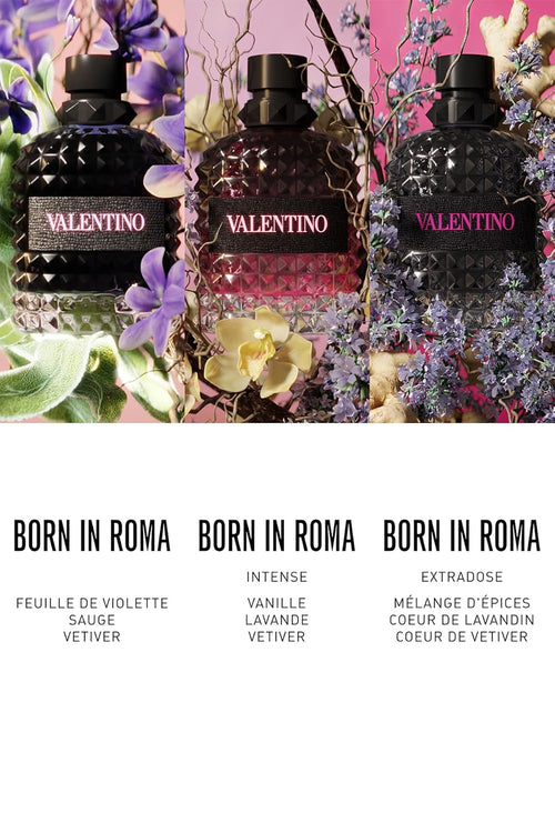 Valentino Uomo Born In Roma Green Stravaganza by Valentino for Men - 3.4 oz EDT Spray