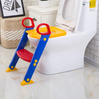 "Children's Toilet Ladder – Adjustable potty training ladder with non-slip steps and safety handles for easy and secure toilet use."