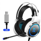 E-sports Gaming Headset with Noise-Cancelling Microphone and Wired PC Connection. Ideal for Clear Audio, Comfort, and Gaming Performance on Computers, Consoles, and Mobile Phones.