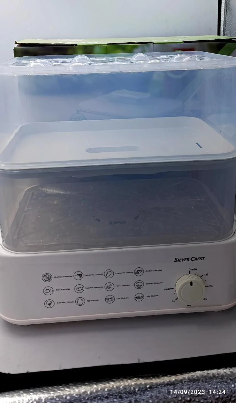 Electric Steamer & Defroster – 5-Quart, Energy-Efficient, Quick Cooking