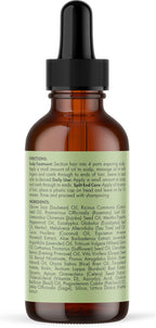 Mielle Rosemary Mint Hair Oil – Biotin-infused treatment for hair growth and scalp nourishment in a 2 fl oz (59ml) bottle.