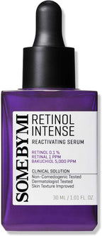 "SOME BY MI Retinol Intense Advanced Triple Action Eye Cream & Serum in sleek packaging."