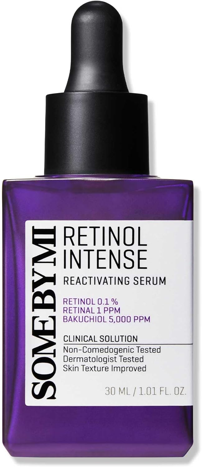 "SOME BY MI Retinol Intense Advanced Triple Action Eye Cream & Serum in sleek packaging."
