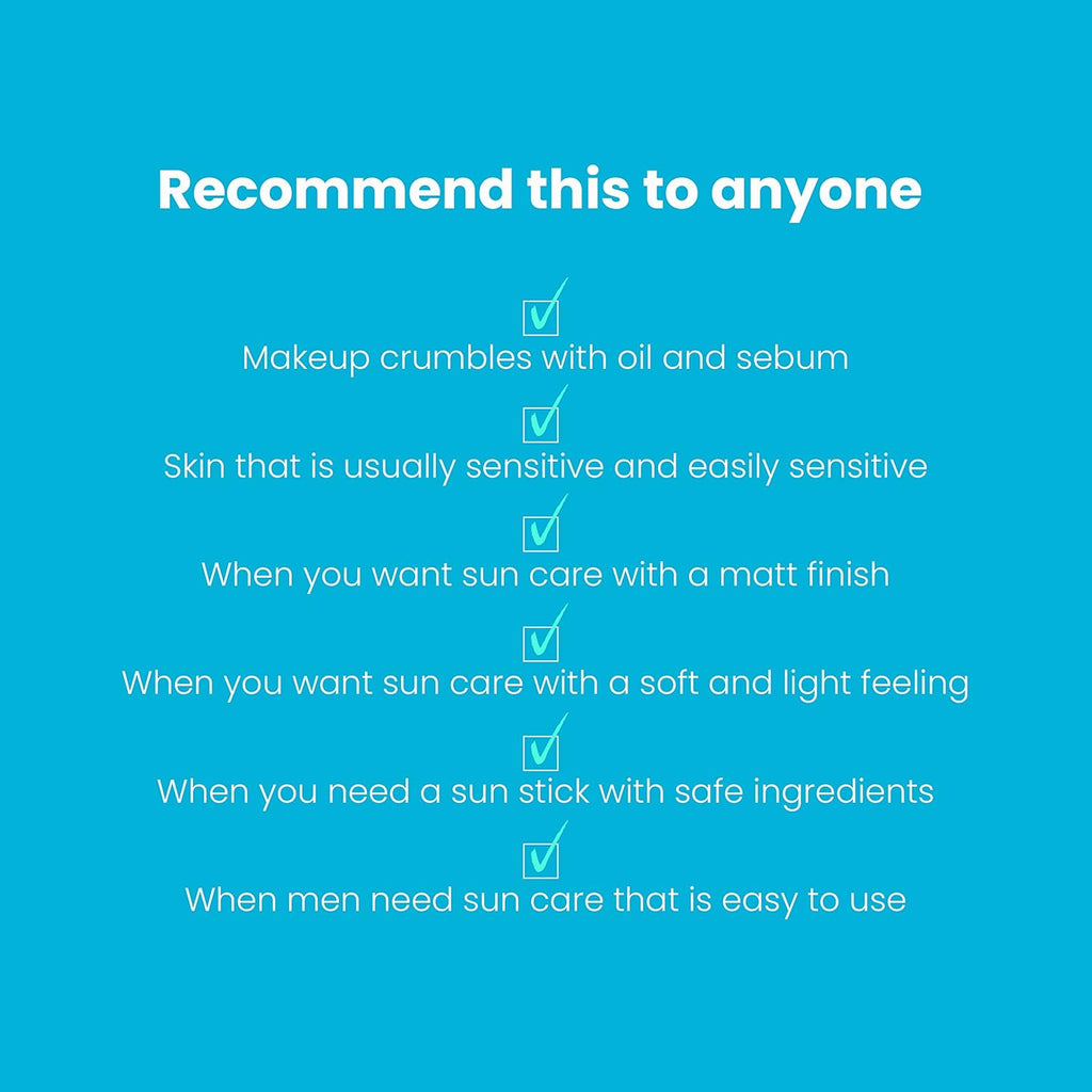 Tocobo Cotton Soft Sun Stick SPF50+ PA++++, 19g, with lightweight, portable design.