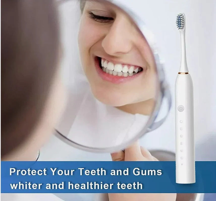 Rtauys M5 Sonic Electric Toothbrush with sleek design and multiple modes for adults and kids.